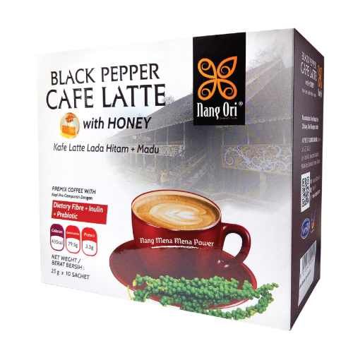 Nang Ori Black Pepper Coffee Café Latte With Honey